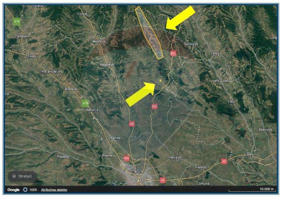 Land 8,740,000sqm Murgasi / Strada principala