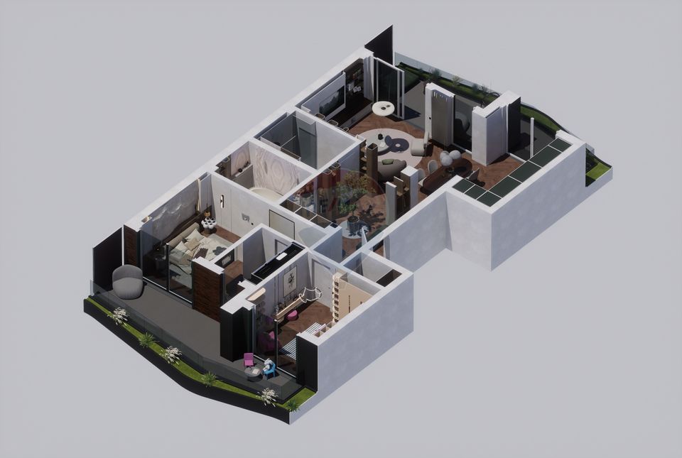 APARTAMENT CU 3 CAMERE - COPOU / COMISION 0%