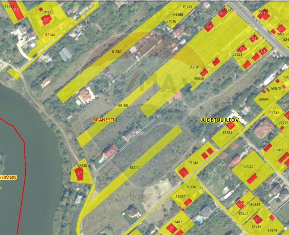 Land 3,872sqm Branesti / Strada Ion creanga