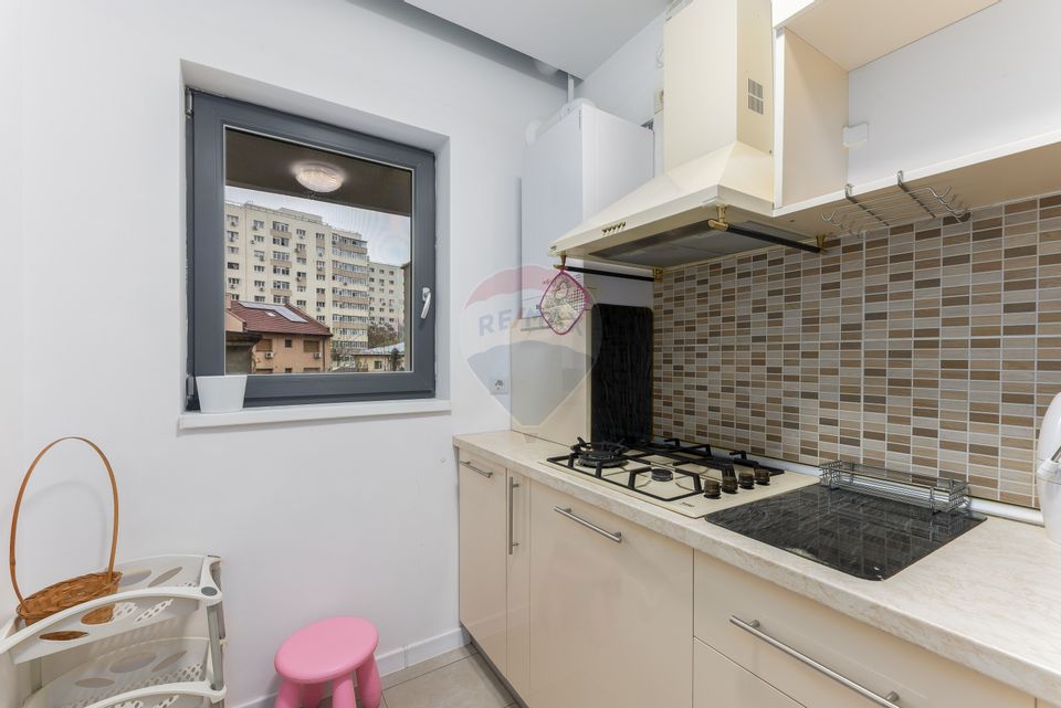 2 camere Città Nusco, Mobilat, utilat, terasă+balcon, centrală proprie