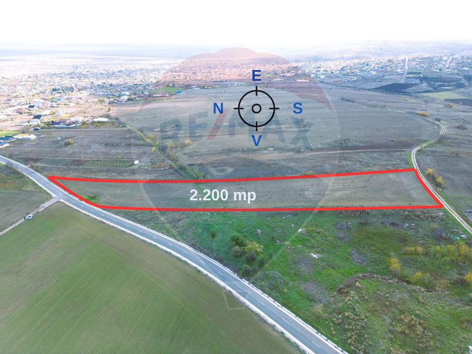 Teren de Vanzare Tulucesti. Potential Logistic, Rezidential 2.200mp