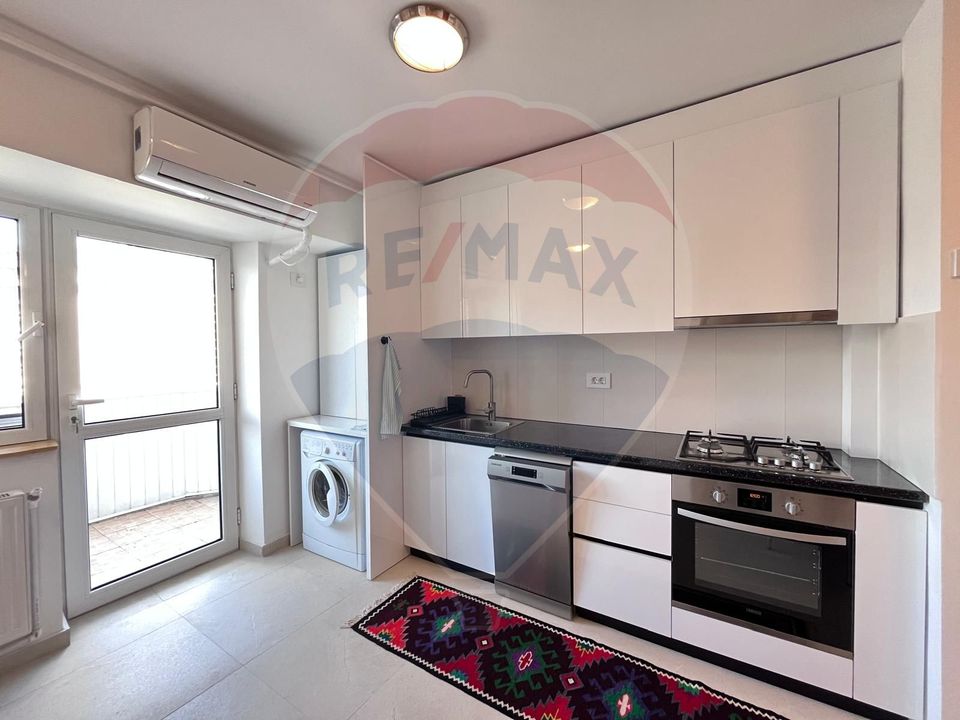 Apartament 2 camere - de inchiriat langa Marriott - centrala proprie