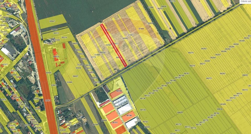 Teren intravilan Buftea, soseaua Tamasi