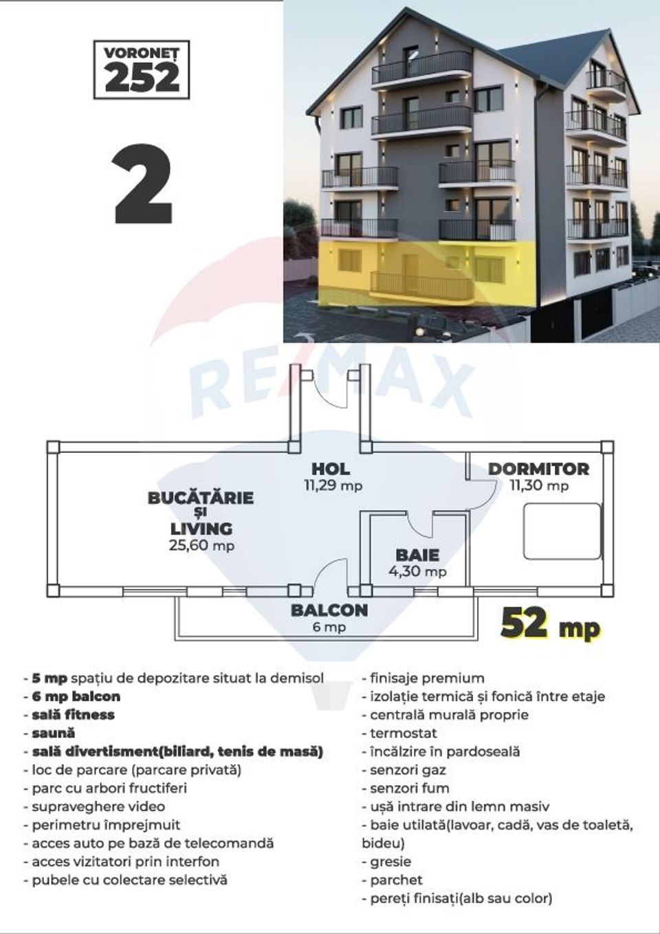 Apartamente LUX de vânzare Voronet 252 - Gura Humorului - Bucovina