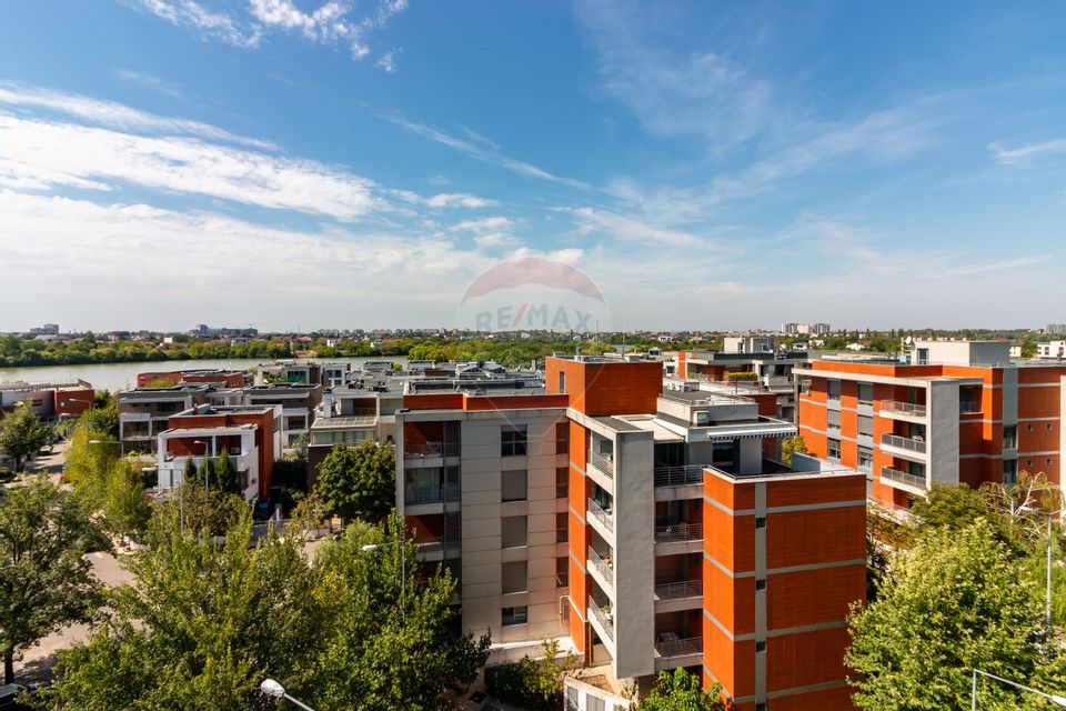 Penthouse vedere panoramica in Green Lake Residence