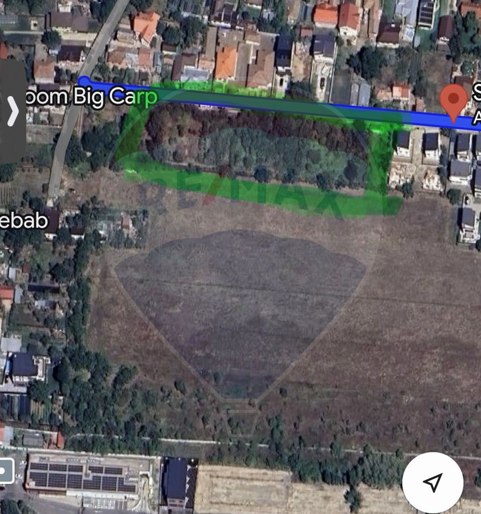 TEREN 5.651 MP – STR. LIBERTATII, TUNARI – ZONA LOCUINTE