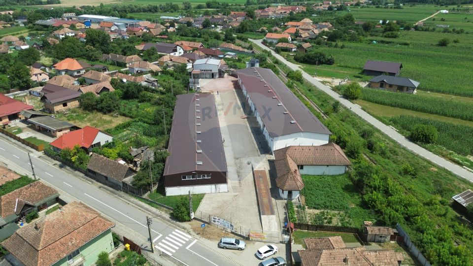 Spațiu industrial de vânzare în Sângeorgiu de Pădure, județul Mureș