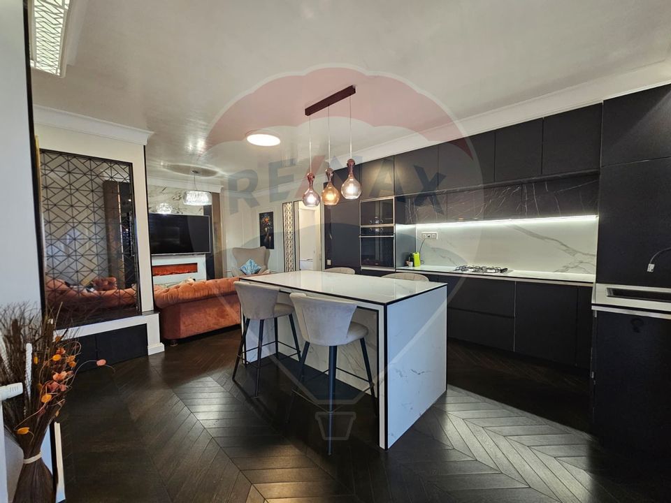 La alt nivel! Inchiriez LUX cu 3 camere, Terasa cu Gratar, Central