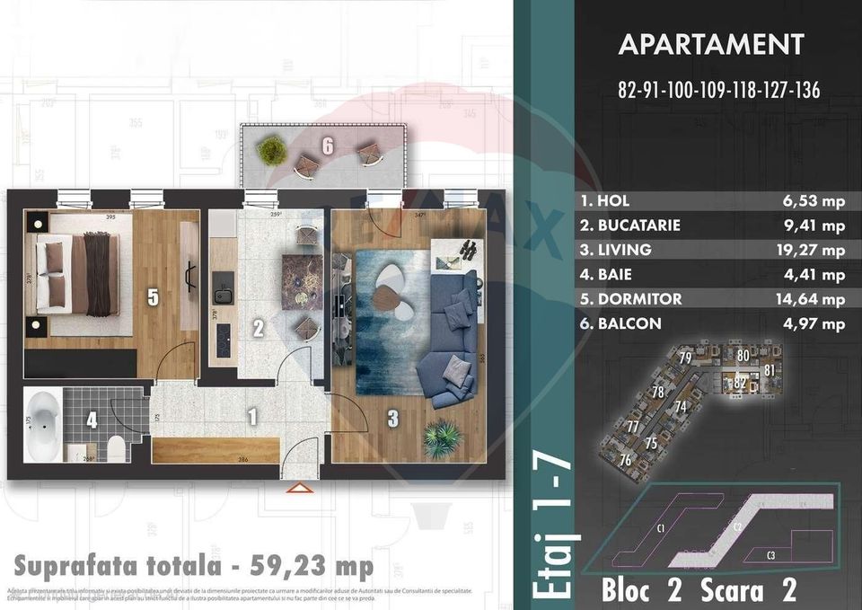 De vanzare apartament 2 camere zona Metalurgiei sect 4