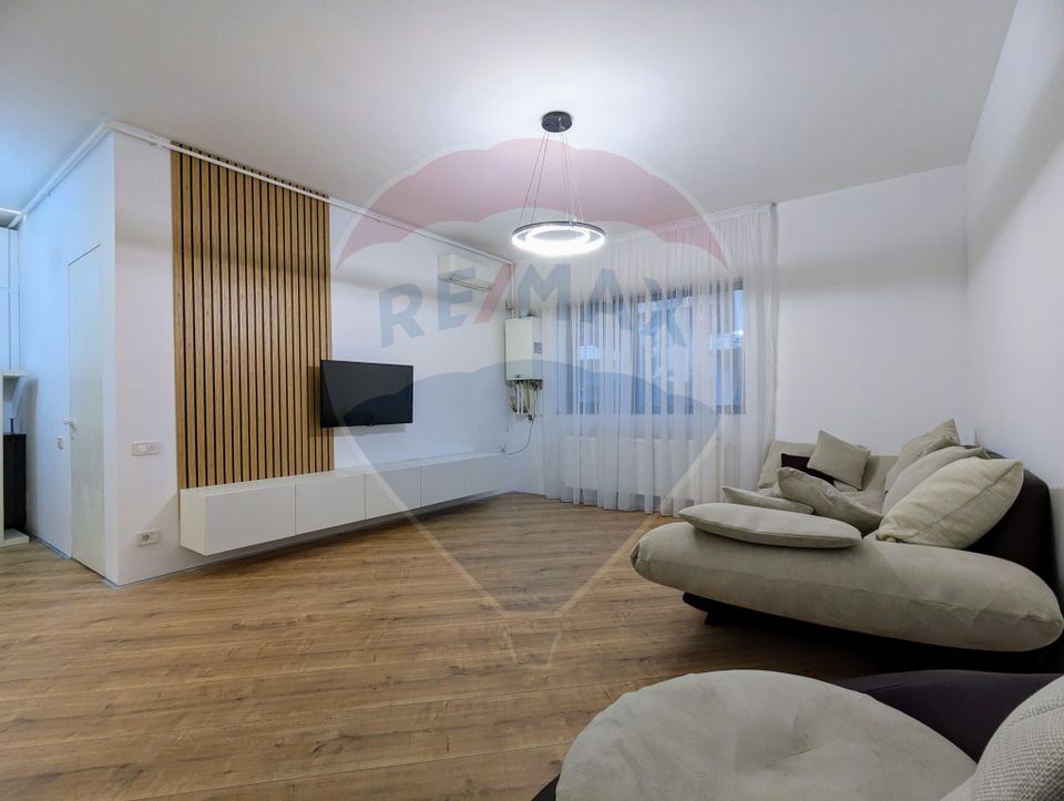 Spacious apartment for rent Pipera – 2 rooms underground parking