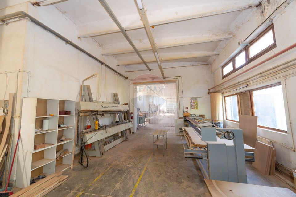 Production/storage hall, access from two streets, Popesti center