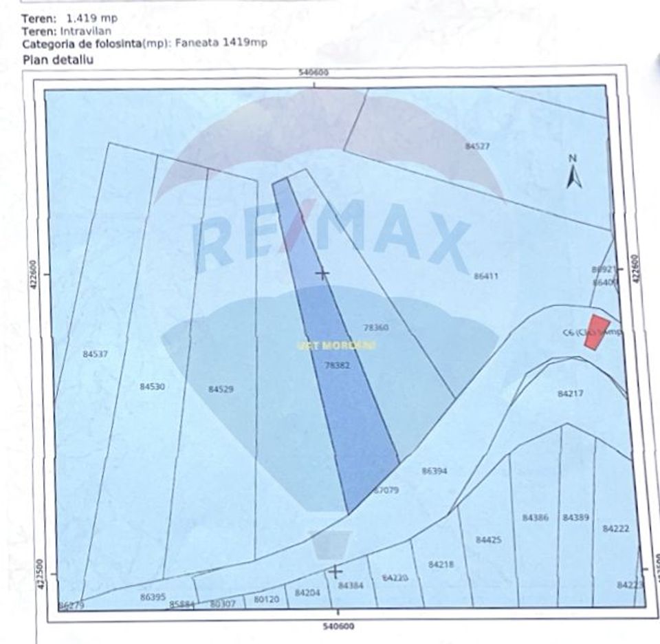 Teren 1,419mp Moroeni / DN 71