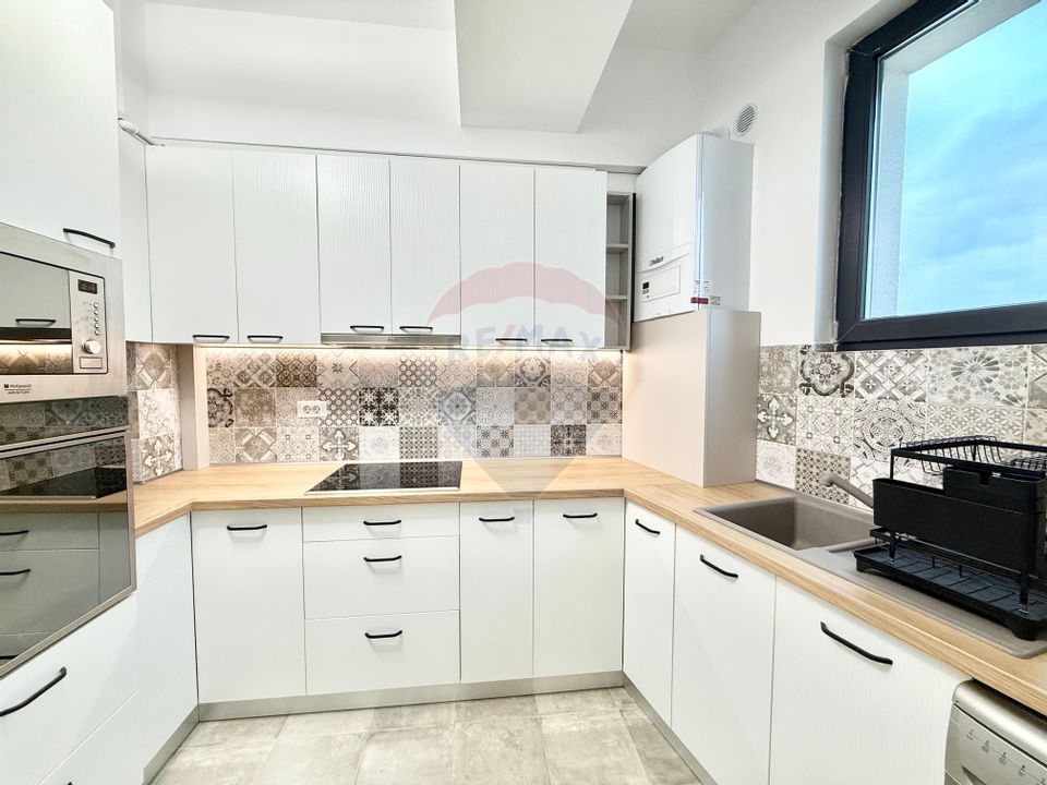 De inchiriat | Apartament 4 cam, terasa 11 mp, parcare | Delea Veche