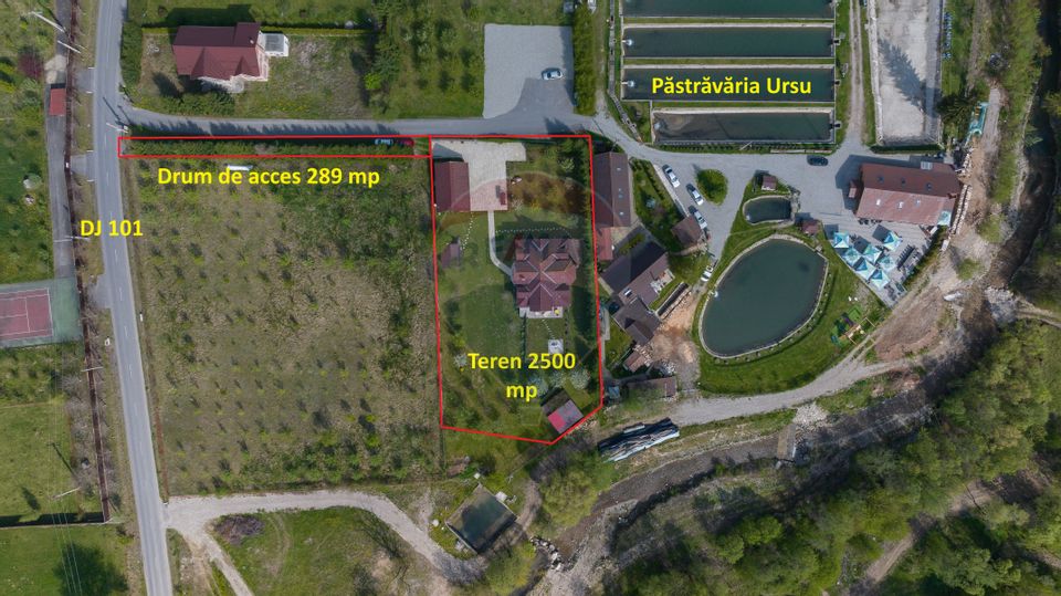 Vilă în zona Glăjărie, 10 camere, Sp + E + M, teren 2789 mp