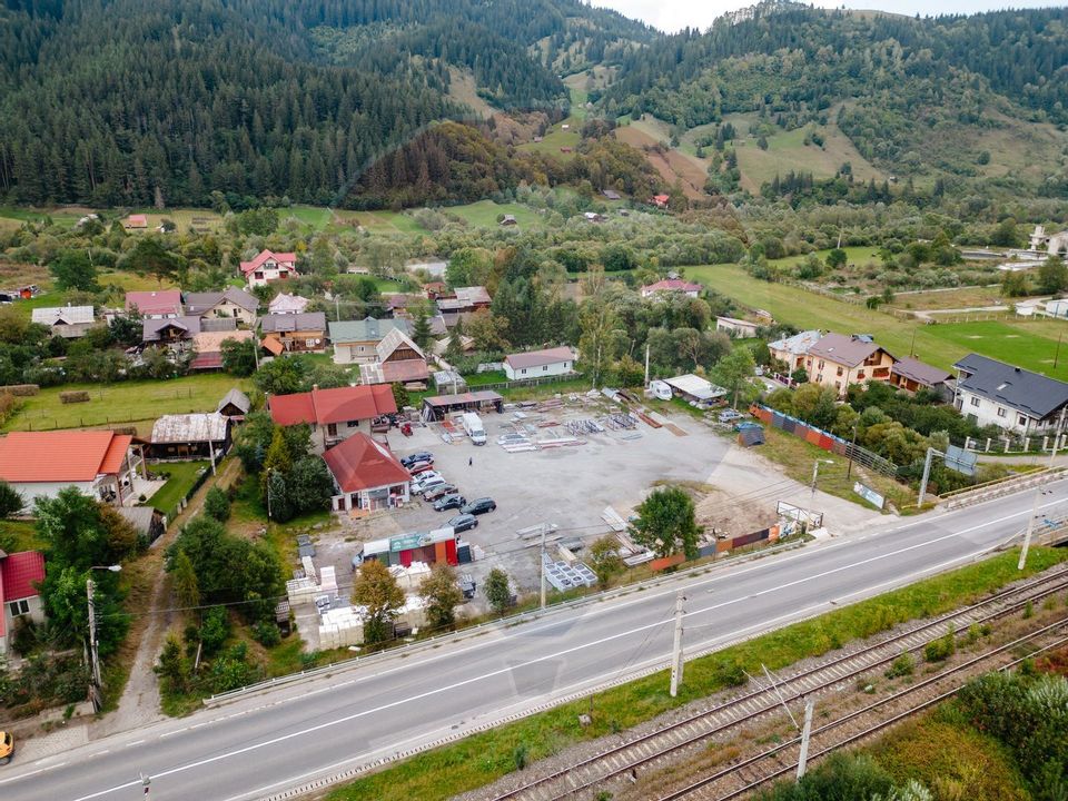 Teren 5,000mp Campulung Moldovenesc / Strada Principala langa partie