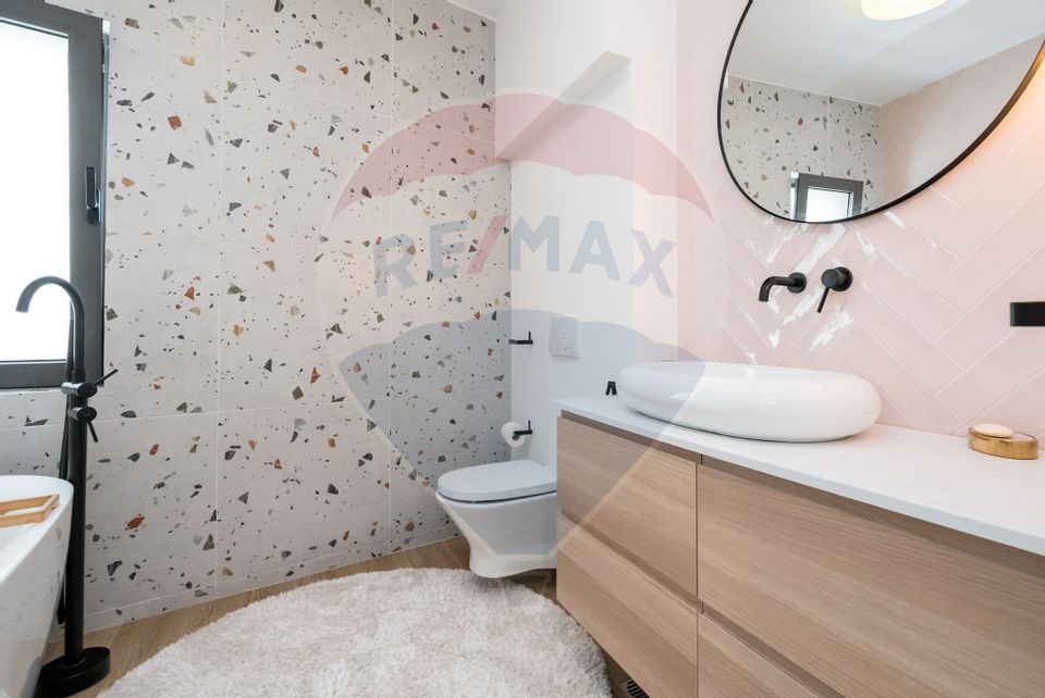 Apartament 2 camere mobilat si utilat lux parcare subterana Herastrau