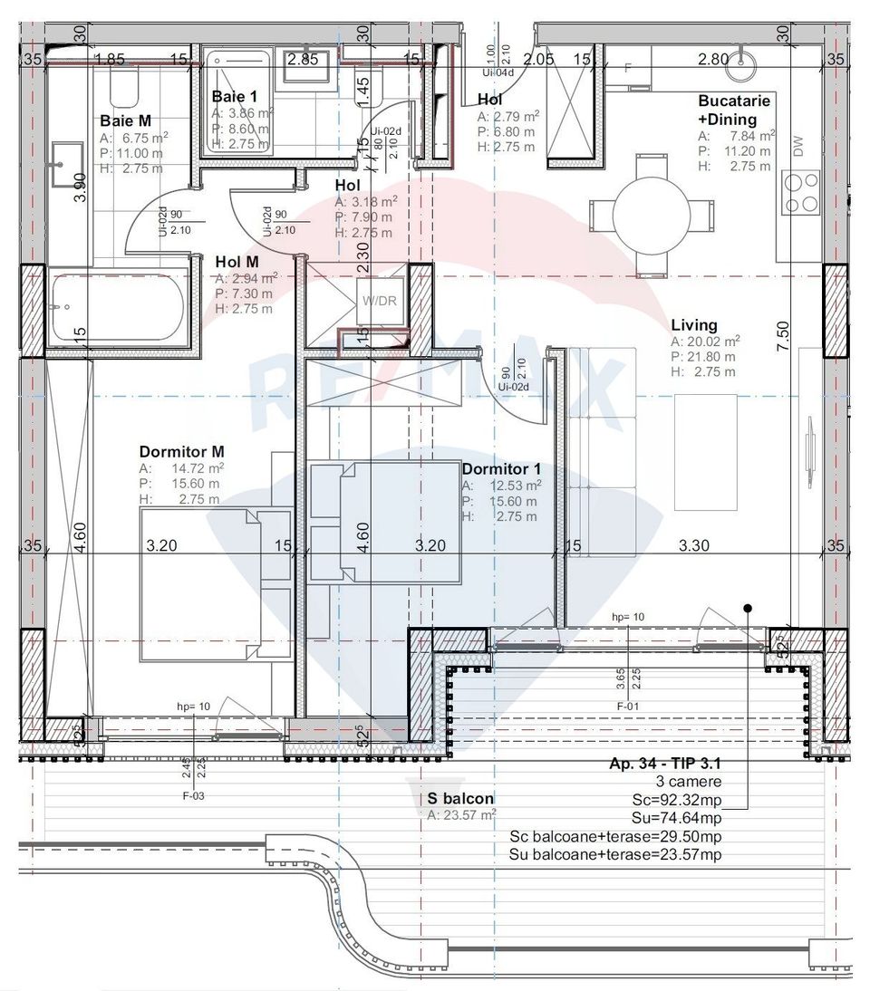 3 room Apartment for sale
