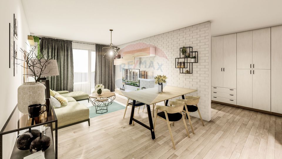 Apartament de vanzare cu 2 camere / zona Coresi Mall