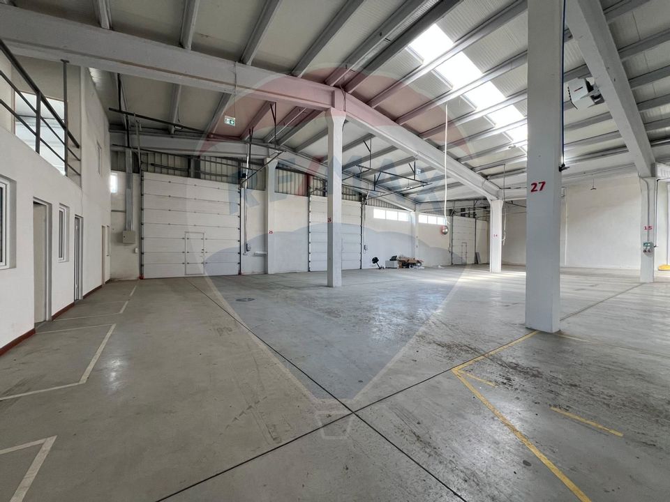 Hală renovată recent, modernizată, uși automate, poziționare eficientă