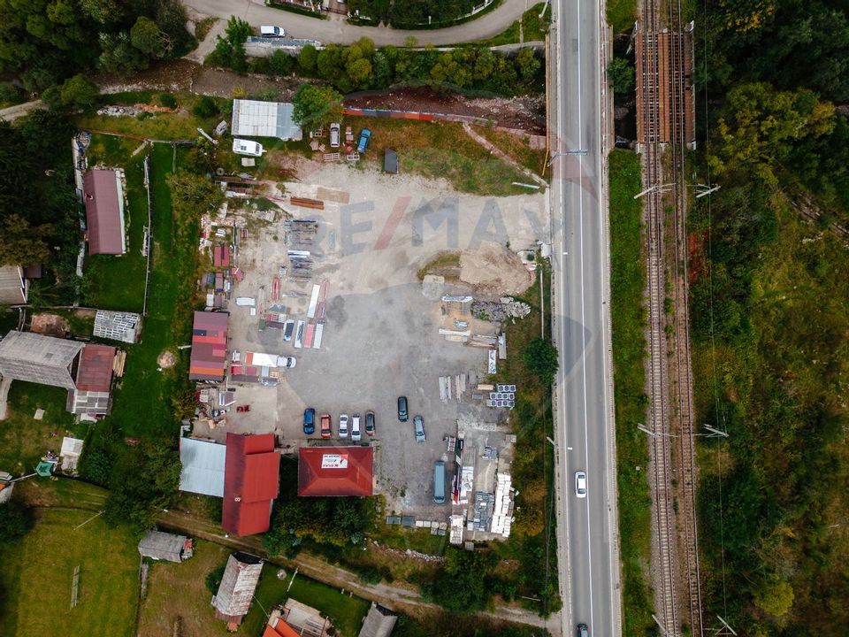 Teren 1,000mp Campulung Moldovenesc / Strada Principala langa partie