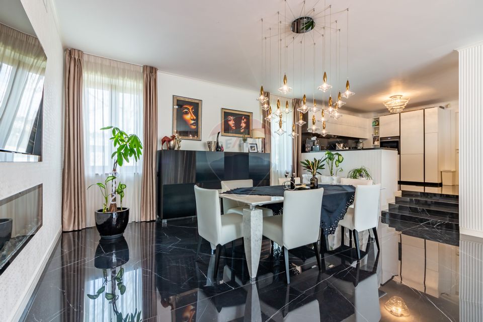 Vilă + casă de oaspeți + casă angajați | 12 camere | 530mp | Mogoșoaia