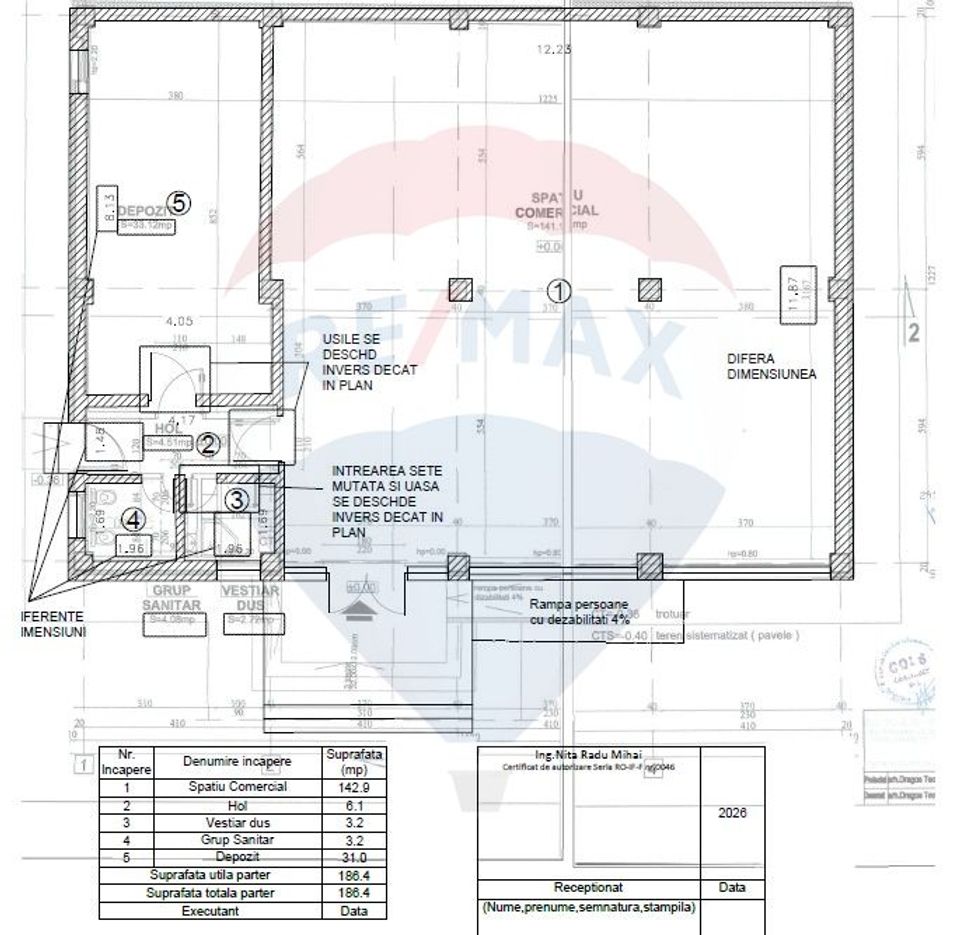Space for rent Bragadiru, Office, Clinic, Grocery Store