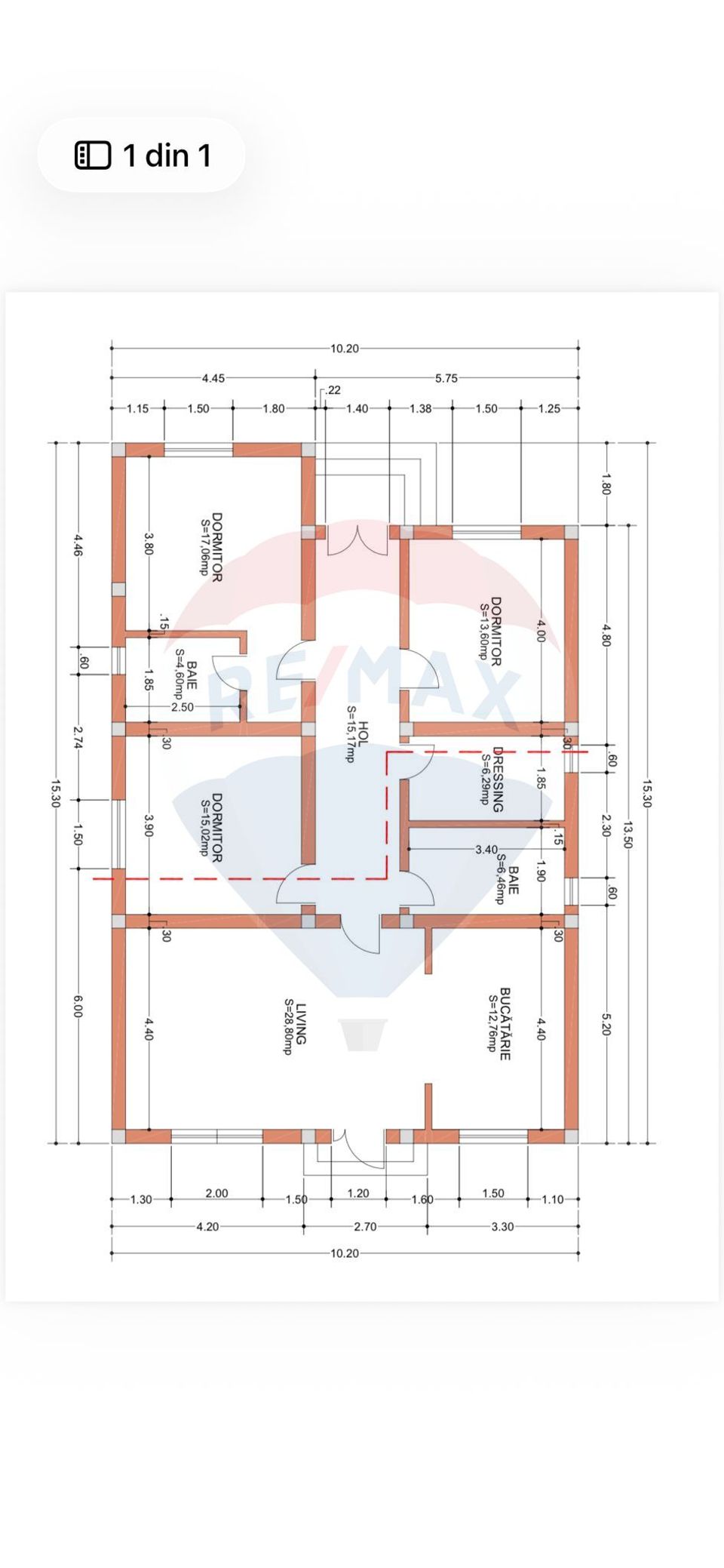Casă spațioasă de vânzare | 4 camere | 120 mp util - 500 mp teren