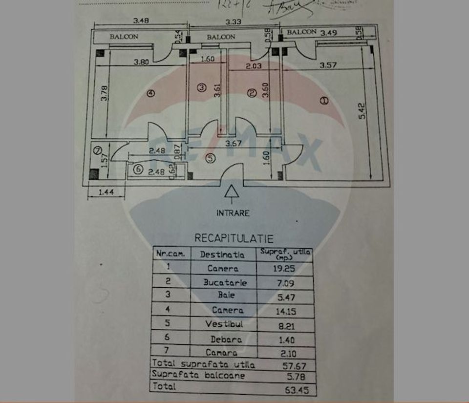 Apartament 2 camere de inchiriat - Calea Victoriei
