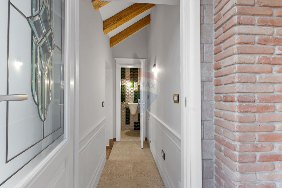 Penthouse unic pe două niveluri - saună și bucătărie exterioară