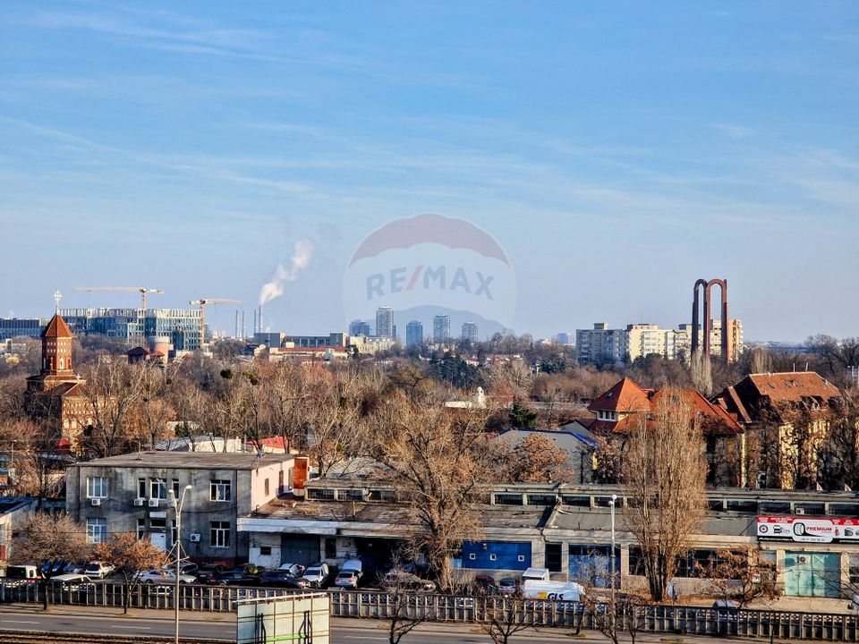 Studio with open view in ISG III - Filaret