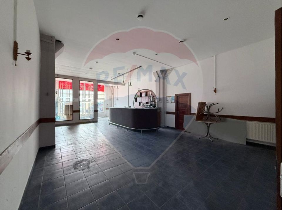 Spațiu comercial 100 mp de închiriat, parter, zona Piața Cibin Sibiu