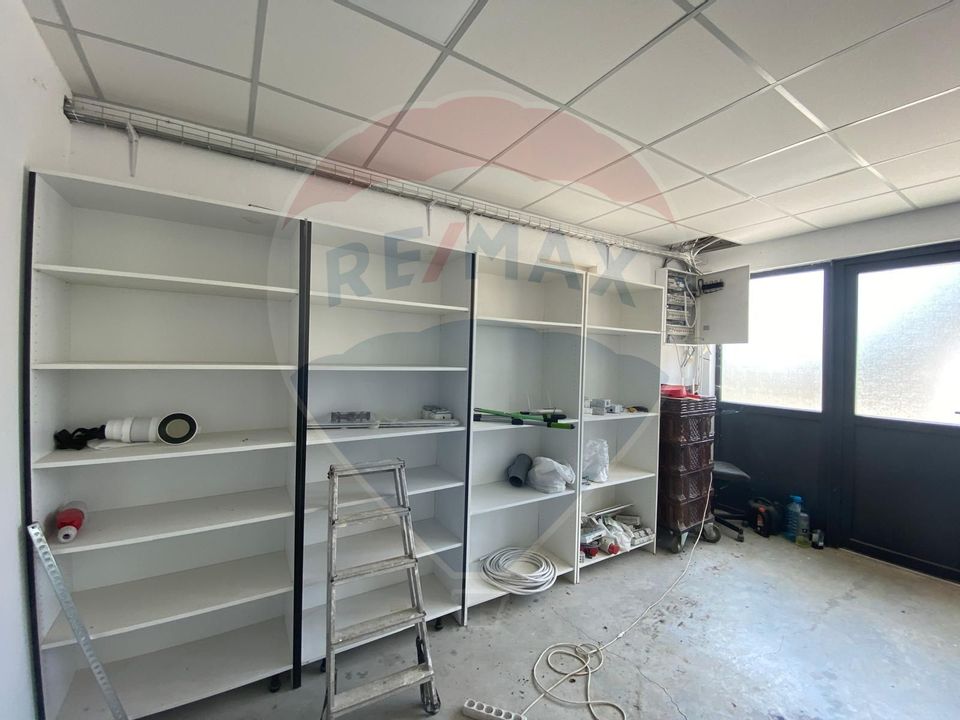 Teren cu hală, Bucsani, Crevedia / DN 61 (A1, A0) 40 Km de București