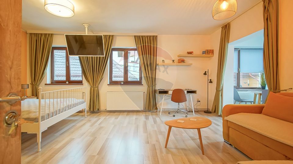 Casa cu 5 studiouri independente, terasa rooftop, vedere montana