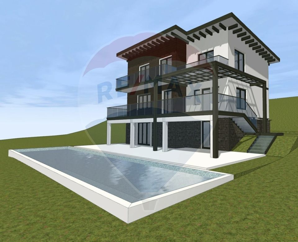 VIlă la Cheie de vânzare, 5 camere,  în Iași zona Mănăstirea Bucium