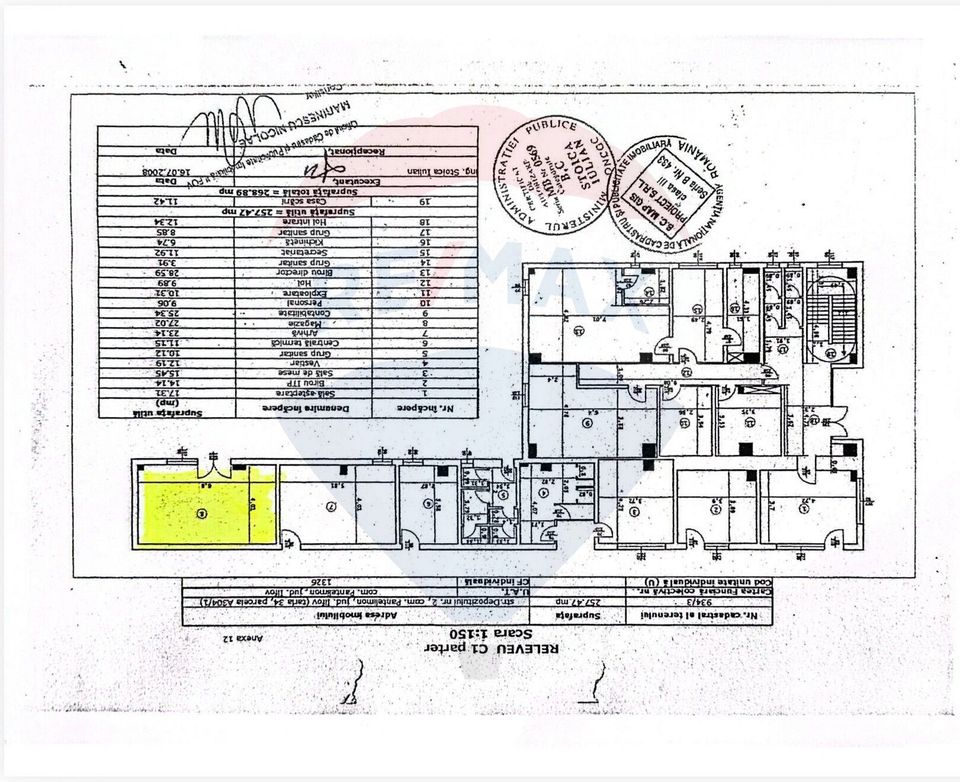 Spațiu de birouri de 102mp de închiriat în zona Est
