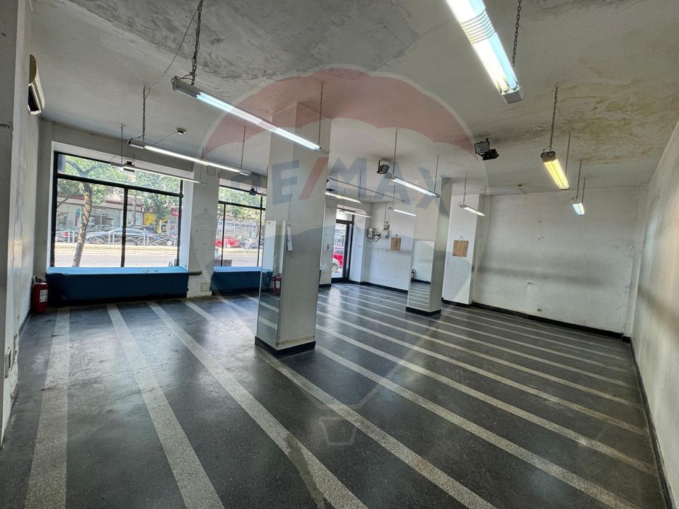 De inchiriat spatiu comercial / Vitrina stradala/ Gara de Nord/ 98mp