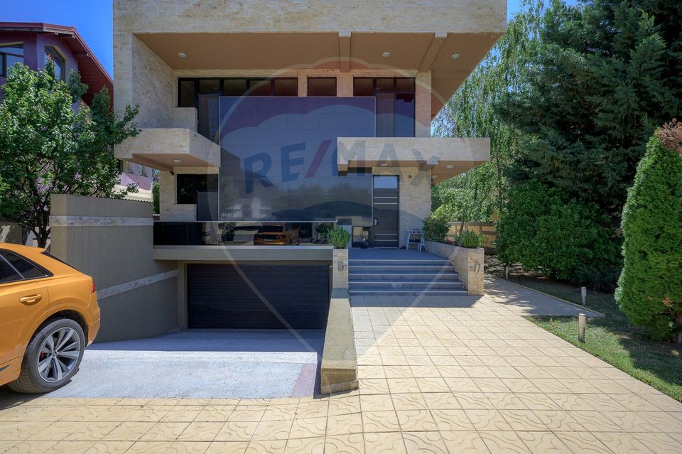 Luxury mediterranean villa | Pipera | Piscina & Foisor |  teren 1000mp