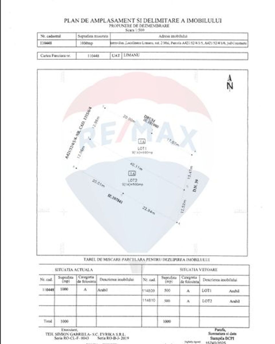 Land 1,000sqm Limanu / DN 39