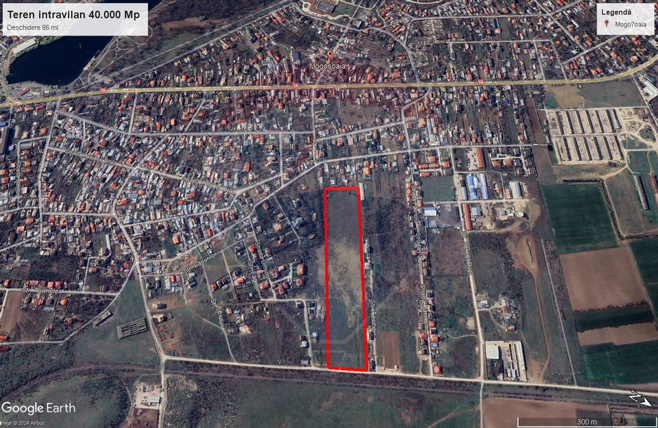 Land 40,000sqm Mogosoaia / Strada Teiului