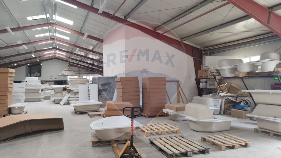 De închiriat–Hală 1063 mp pentru producție/depozitare - Crișeni/Zalău