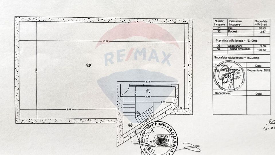 DE VANZARE SPATIU COMERCIAL , Sector 3, închiriat, cu terasă.