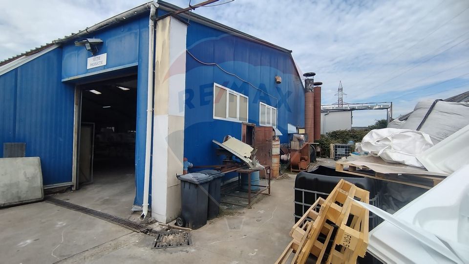 De închiriat–Hală 1063 mp pentru producție/depozitare - Crișeni/Zalău