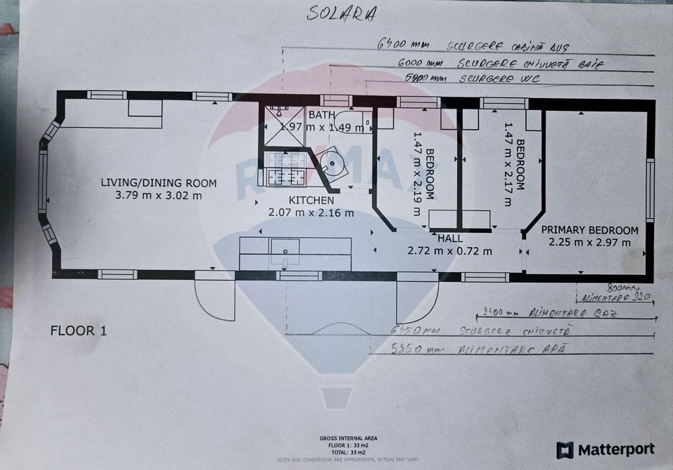 655 mp teren intravilan- SATU NOU- BV+ Casa mobila Solara!