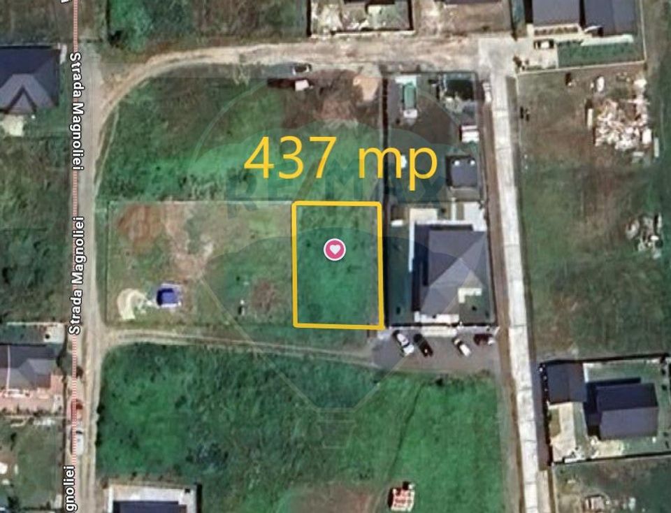 Vanzare Teren 437mp Ostratu Corbeanca / Strada Magnoliei