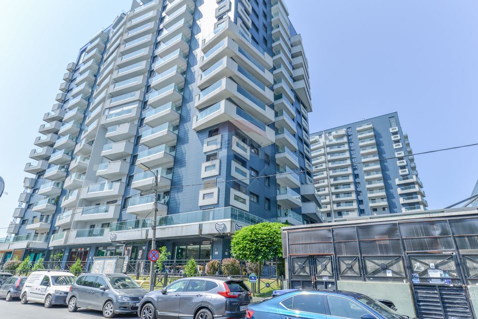 Apartament spatios 124mp cu loc parcare in complex Upground Pipera