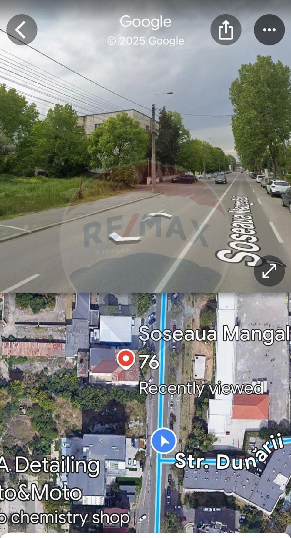 Investment land in Constanta / Mangaliei Road