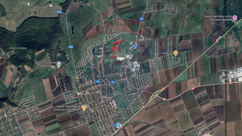 Teren extravilan cu potențial ridicat rezidential/industrial | Hărman