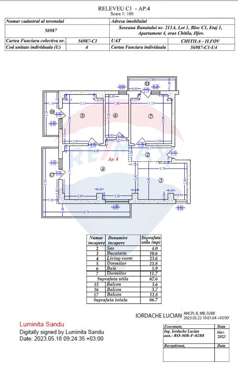 Apartament 3 camere | Chitila | Nou | Parcare subterana