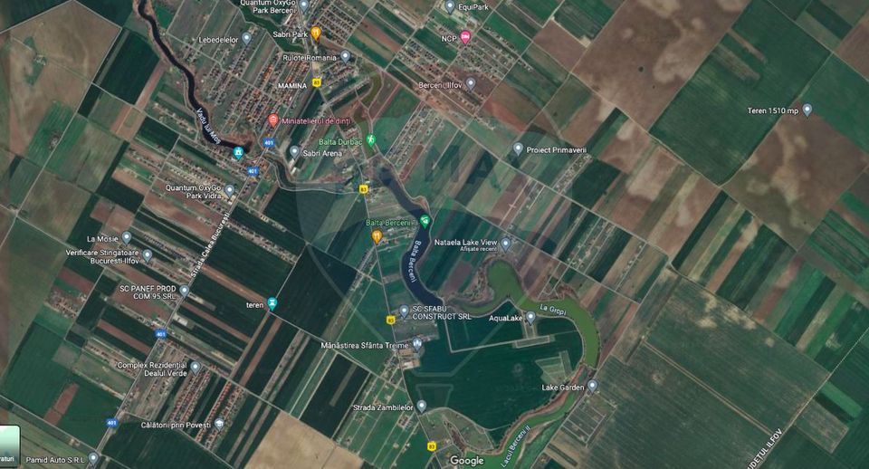 Teren 11906 mp extravilan, rezidential, industrial - in Berceni