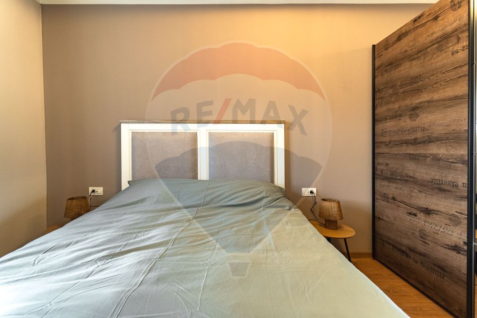 Studio de închiriat | 41,5 mp utili | Mobilat lux